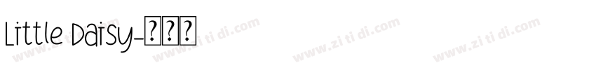 Little Daisy字体转换